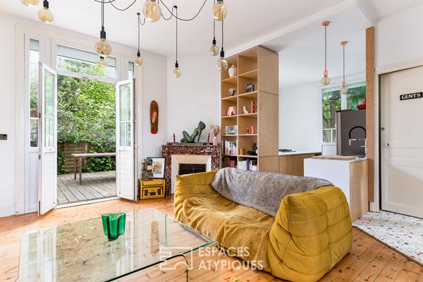 Maison et son jardin au coeur de Guilhemery