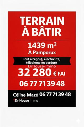 Terrain à vendre de 1 439 m²