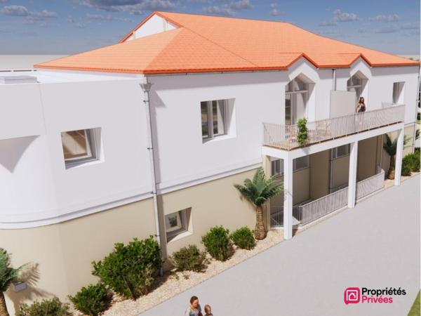 Appartement T1 de 27.61 m2 - à 300m de l'Océan  Piscine & Tennis
