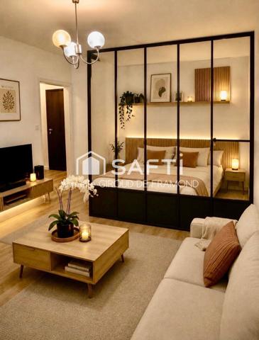 Situé à Mulhouse (68100) – Studio 29,5 m2 avec terrasse et fort potentiel dans résidence sécurisée avec ascenseur, très proche canal vue dégagée sur l’Almaleggo et à 12 mn à pied de la gare.