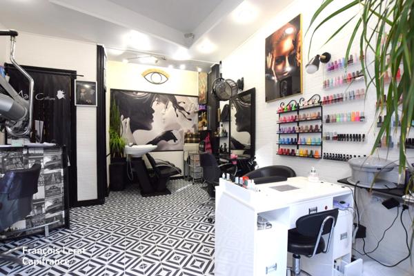 Fonds de commerce à vendre Paris 75020, Proche Métro Pelleport, salon de coiffure - 45 000 € Honoraires d'Agence Inclus