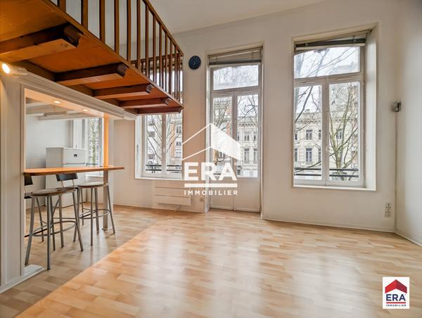 Appartement T2 Duplex 44 m² avec Parking et Cave - Résidence sécurisée - Lille Boulevard de la Liberté