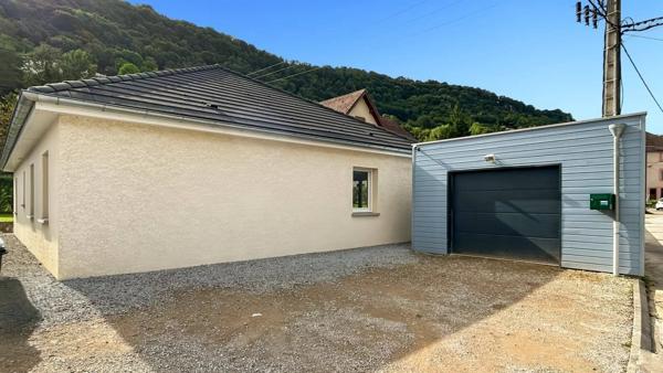 Beure – Maison de plain-pied 102 m² avec jardin