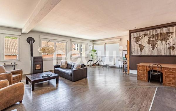 Villefranche-sur-Saône Centre – Loft duplex avec terrasse de 63 m² sans vis-à-vis