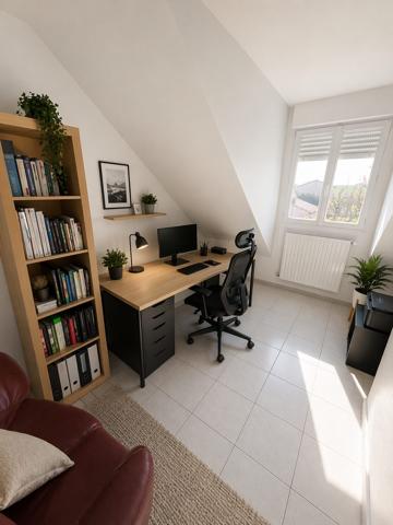 Magnifique maison de 155 m² – 4 chambres + 1 bureau – vivable de plain-pied – garage