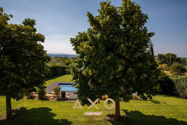 EXCLUSIVITE - AIX EN PROVENCE - SET CLUB - MAISON T8 260M2 ET T2 40M2 - VUE -  TERRAIN 4000M2 - 2 495 000 Euros