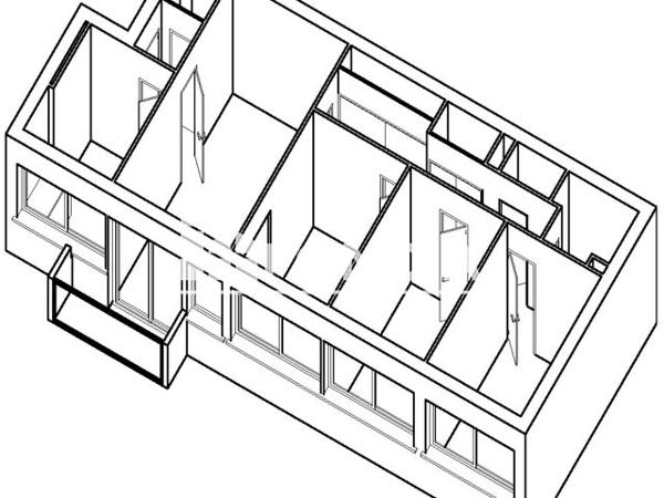 Location Appartement 4 pièces 66.39 m² - 1 BIS RUE BELLAVOINE Le Pecq 78230