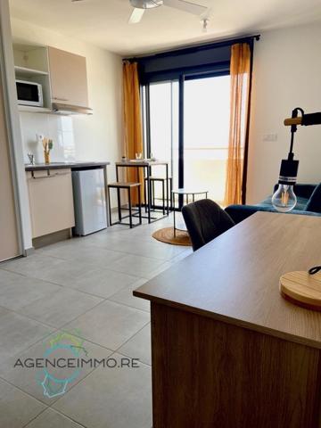 Studio meublé de 23,46m2 Rés. TRYPTIK à Ste Clotilde