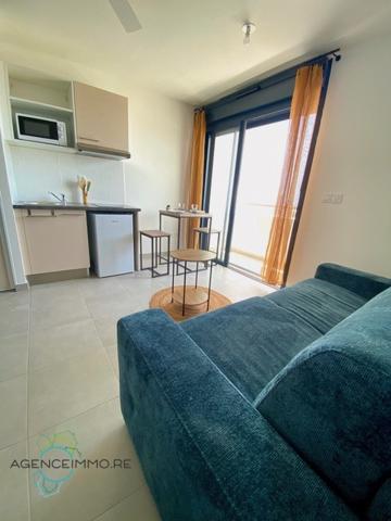 Studio meublé de 23,46m2 Rés. TRYPTIK à Ste Clotilde