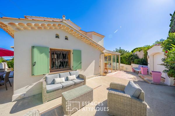 Villa vue mer à 200 mètres de la plage