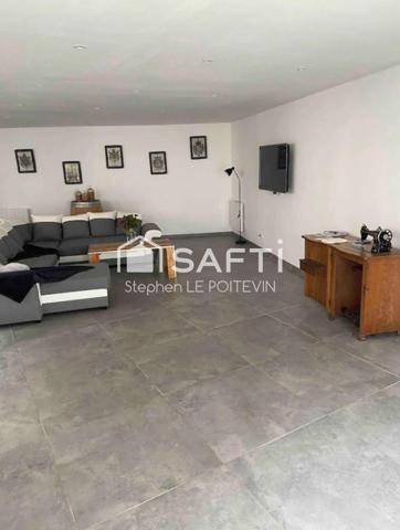 Maison T5 type loft avec garage et terrasse