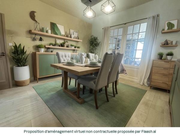 Maison familiale avec jardin, au calme.