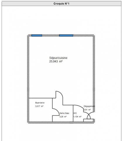 Vente appartement Grasse, 76m² 2 pièces 97 000€ Alpes-maritimes