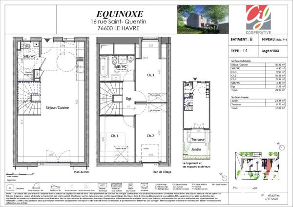 Maison neuve à vendre au Havre (76600)