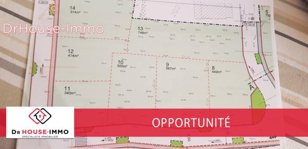 Terrain à vendre de 587 m²