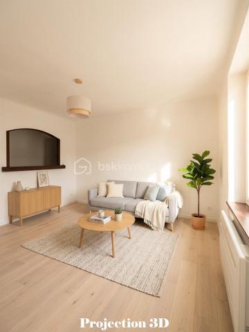 Situé au premier et dernier étage d'une petite copropriété, je vous invite à découvrir cet appartement de 63m2 qui séduira les amateurs de lieux atypiques et lumineux.
Il offre une jolie pièce de vie, une cuisine fermée, deux chambres et une salle de bain avec WC.
Au calme, tout en étant proche des commodités, il bénéficie d'une vue dégagée, apportant une sensation d'espace et de tranquillité.
Les atouts supplémentaires :
- Deux places de parking
- Petite copropriété avec syndic bénévole
- Faibles charges

Cet appartement est idéal pour un premier achat, pour un investissement locatif ou tout simplement pour votre futur lieu de vie !

Un bien avec beaucoup de potentiel, à visiter sans tarder !

VISITE VIRTUELLE SUR DEMANDE
