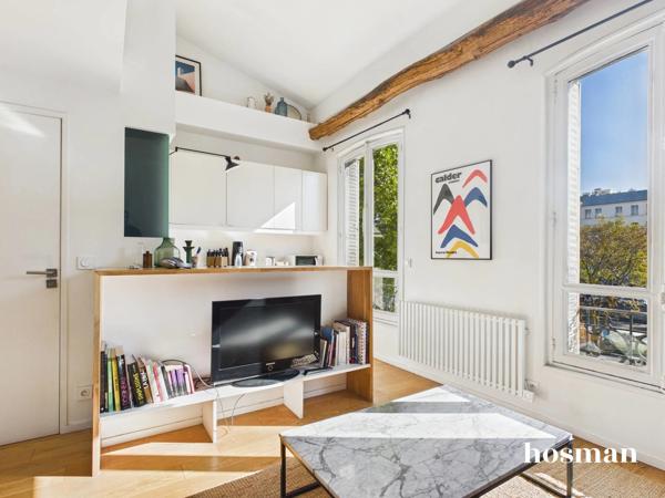 Studio avec mezzanine - Entièrement rénové - Cours de Vincennes