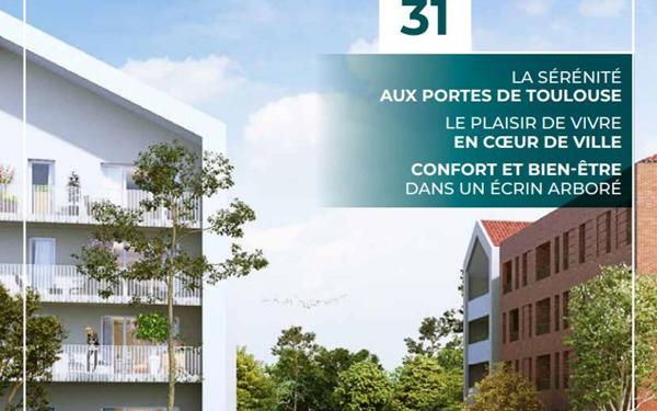 Appartement à vendre    2 pièces • 45,05 m2 L'Union