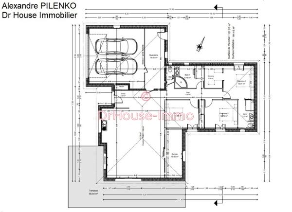 Maison à vendre 6 pièces de 145 m²