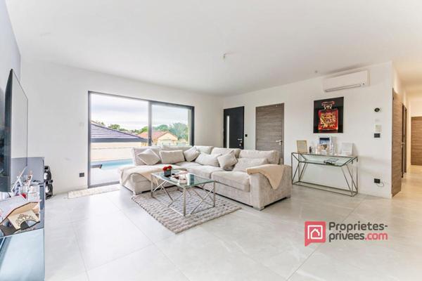 Maison Lagnieu 103 m2, 3 chambres, Garage, Piscine