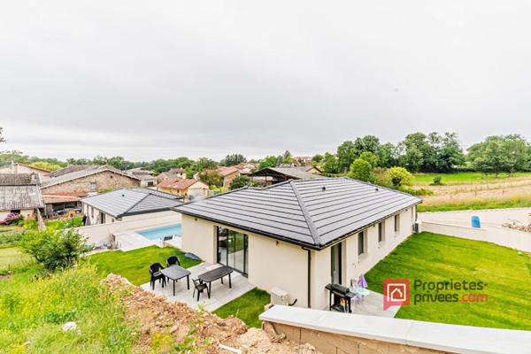 Maison Lagnieu 103 m2, 3 chambres, Garage, Piscine