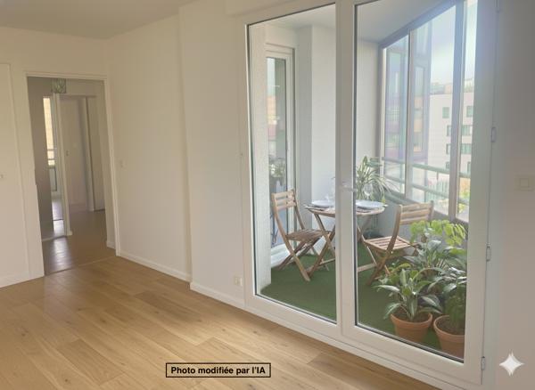 Villeurbanne - T3 lumineux avec loggia et garage - Idéal primo-accédants ou investisseurs