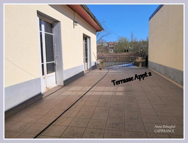 Maison à vendre 7 pièces- 2 logements et 2 garages CONDOM (32)