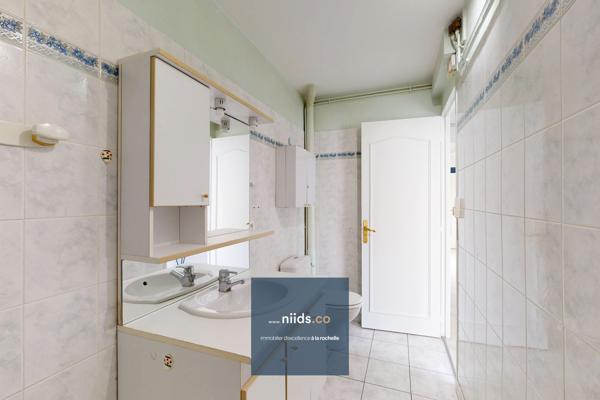 APPARTEMENT T2 DE 42,73 M² AVEC CAVE, QUARTIER GARE – LA ROCHELLE