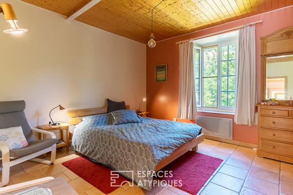 Ancien moulin situé à proximité de Die, en bordure de rivière