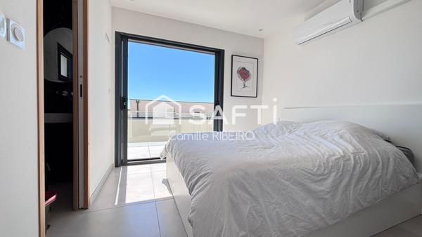 SERIGNAN,VILLA  ARCHITECTE T4,PISCINE,JACUZZI,GARAGE ET PLACES DE PARKING
