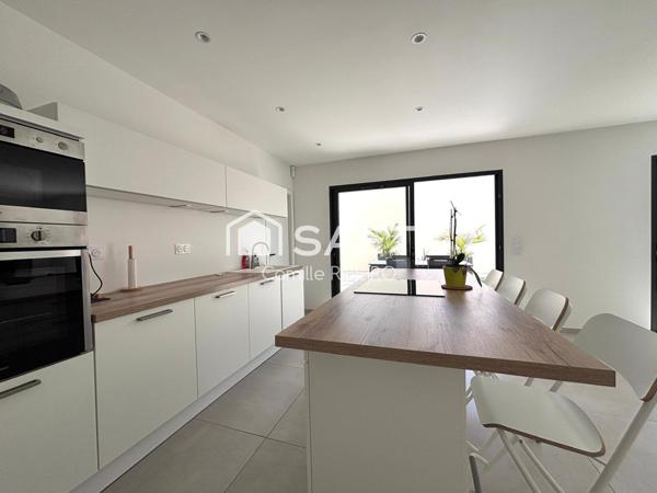 SERIGNAN,VILLA  ARCHITECTE T4,PISCINE,JACUZZI,GARAGE ET PLACES DE PARKING