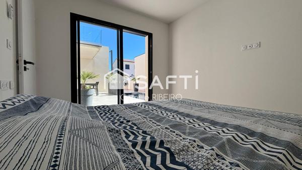 SERIGNAN,VILLA  ARCHITECTE T4,PISCINE,JACUZZI,GARAGE ET PLACES DE PARKING