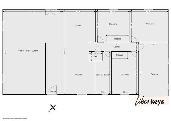 SAINT RÉMY - VILLA PLAIN PIED non mitoyenne - SALON 40 M² - 3 CHAMBRES - BUANDERIE - 1185 M² TERRAIN