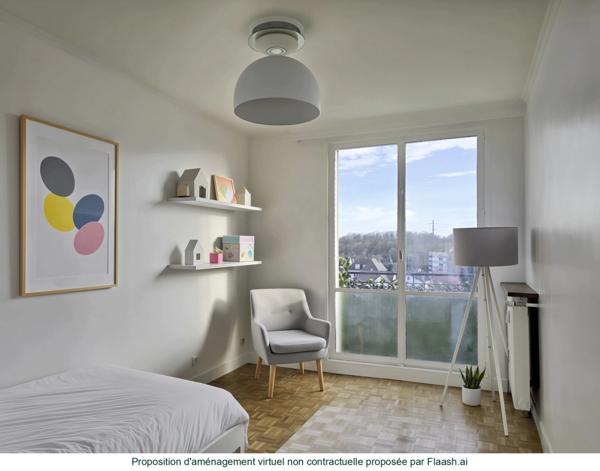 Appartement à vendre 3 pièces, T3, 59 m2, BOIS D'ARCY (78)