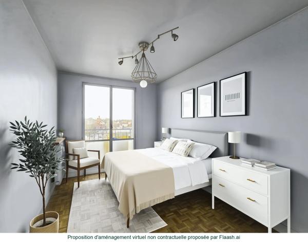 Appartement à vendre 3 pièces, T3, 59 m2, BOIS D'ARCY (78)