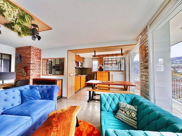 Appartement T2 transformable en T3 avec terrasse, cave et garage à COGNIN