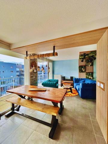 Appartement T2 transformable en T3 avec terrasse, cave et garage à COGNIN