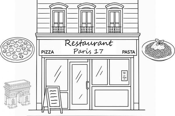 Vente Fonds de Commerce - Restaurant Pizzeria - Paris 17e (à deux pas de l'Arc de Triomphe)