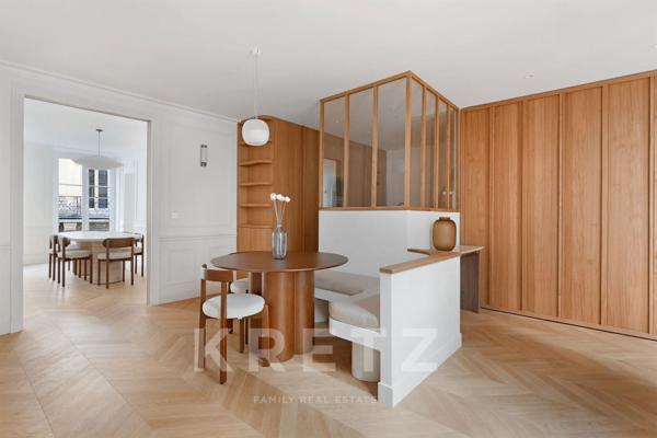 Un écrin contemporain dans un immeuble de charme – Rue de l’Université