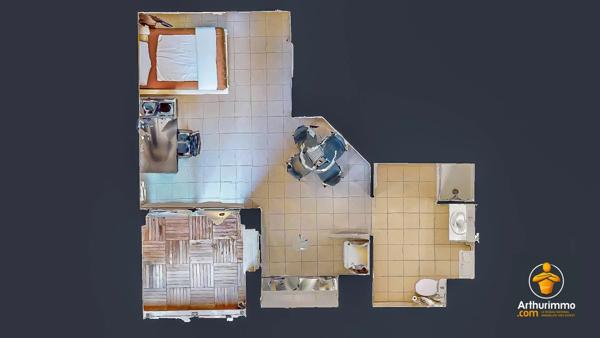 Location Appartement 1 pièces 28 m2 à Saint-Genis-Laval