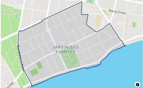 T2 meublé avec charme - Quartier Jardin des Plantes à Saint-Nazaire, en rez-de-chaussée