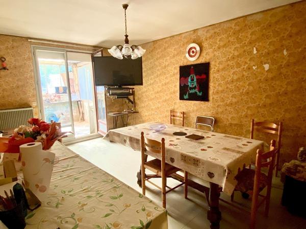 maison avec garage et jardin attenant