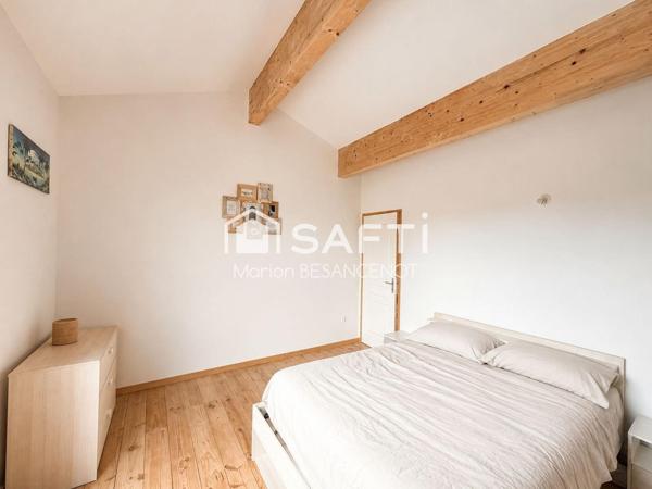 Maison T4 traversante 110m² avec jardin
