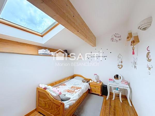 Maison T4 traversante 110m² avec jardin