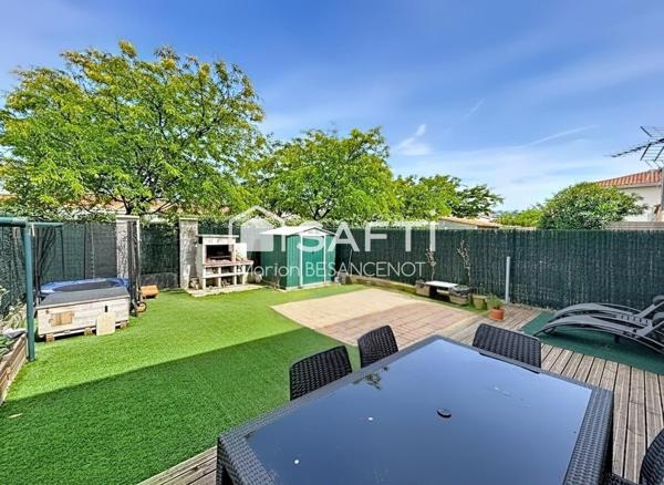 Maison T4 traversante 110m² avec jardin