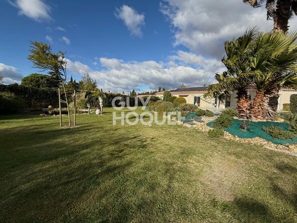 A vendre à LE SOLER (66270) : maison de plain pied,164 m² avec piscine.