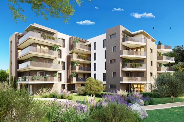Antibes, 2 pièces Dernier Etage avec Terrasse