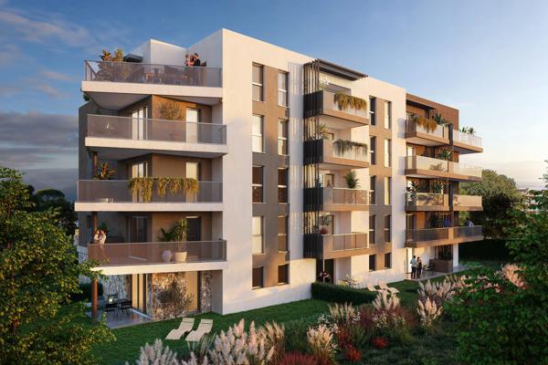 Antibes, 2 pièces Dernier Etage avec Terrasse