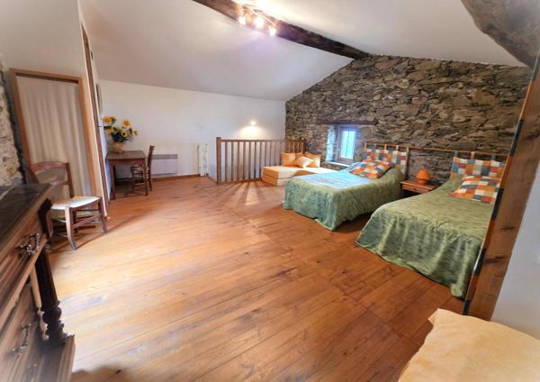 Maison en pierre entièrement rénové avec jardin
