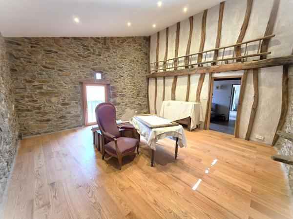 Maison en pierre entièrement rénové avec jardin